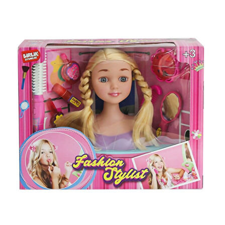 Kız Erkek Çocuk Oyuncak 13B-13S Büst Bebek Güzellik Seti -Birlik Kız Erkek Çocuk Oyuncak Eğitici Eğl