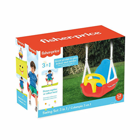 Kız Erkek Çocuk Oyuncak 1816 FISHER-PRICE JUMBO SALINCAK KUTUDA Kız Erkek Çocuk Oyuncak Eğitici Eğle