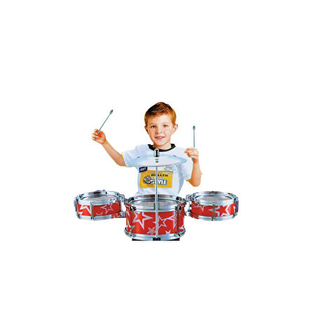 Kız Erkek Çocuk Oyuncak 41008 Jazz Drum Mini Bateri Seti Kız Erkek Çocuk Oyuncak Eğitici Eğlenceli O