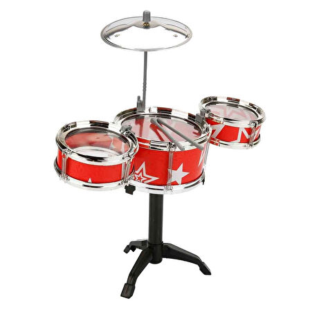 Kız Erkek Çocuk Oyuncak 41008 Jazz Drum Mini Bateri Seti Kız Erkek Çocuk Oyuncak Eğitici Eğlenceli O