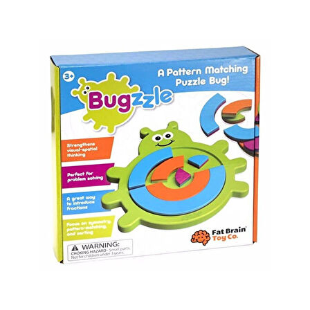 Kız Erkek Çocuk Oyuncak TFB209 Fat Brain Toys, Uğur Böceği Puzzle Kız Erkek Çocuk Oyuncak Eğitici Eğ