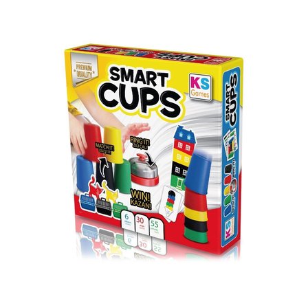Kız Erkek Çocuk Oyuncak 25105 Ks, Smart Cup Kutu Oyunu Kız Erkek Çocuk Oyuncak Eğitici Eğlenceli Oyu