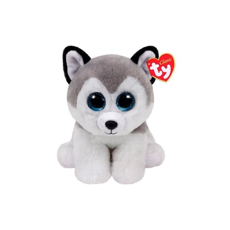 Kız Erkek Çocuk Oyuncak TY Beanie Boos Sibirya Kurdu Peluş 25cm Kız Erkek Çocuk Oyuncak Eğitici Eğle