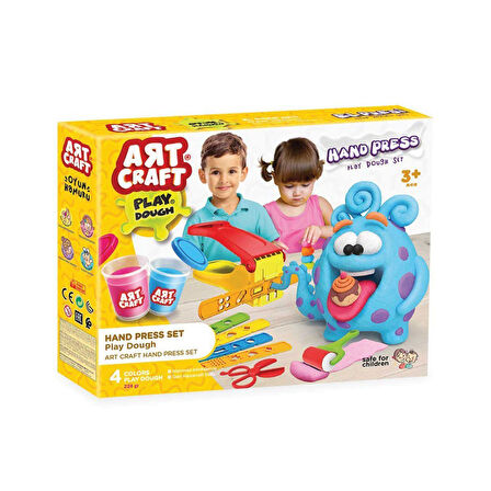 Kız Erkek Çocuk Oyuncak 03618 Dede, Art Craft El Presi Hamur Seti 224 gr Kız Erkek Çocuk Oyuncak Eği