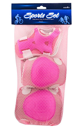 Kız Erkek Çocuk Oyuncak Pembe Dizlik Dirseklik Q830-8 Kız Erkek Çocuk Oyuncak Eğitici Eğlenceli Oyun