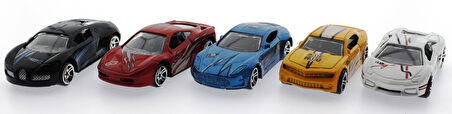 Kız Erkek Çocuk Oyuncak 5 Li Die Cast Spor Arabalar Tır1025 Kız Erkek Çocuk Oyuncak Eğitici Eğlencel