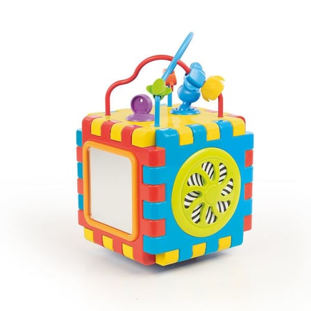 Kız Erkek Çocuk Oyuncak 5092 2 in 1 Eğitici Küp ve Puzzle Kız Erkek Çocuk Oyuncak Eğitici Eğlenceli