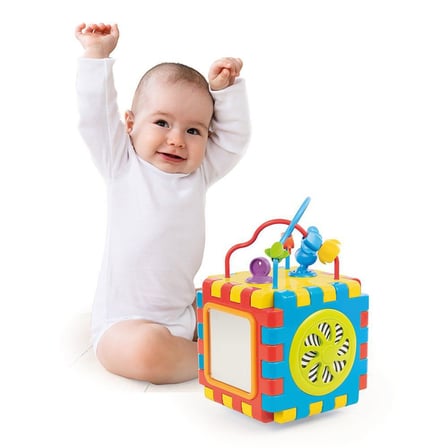 Kız Erkek Çocuk Oyuncak 5092 2 in 1 Eğitici Küp ve Puzzle Kız Erkek Çocuk Oyuncak Eğitici Eğlenceli