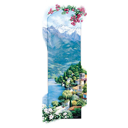 Kız Erkek Çocuk Oyuncak 5347 Art Puzzle Akdeniz Sabahı 1000 Parça Panorama Puzzle Kız Erkek Çocuk Oy