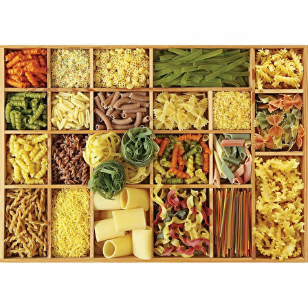 Kız Erkek Çocuk Oyuncak 5235 Makarnalar 1000 Parça - Art Puzzle Kız Erkek Çocuk Oyuncak Eğitici Eğle