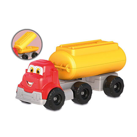 Kız Erkek Çocuk Oyuncak 03832 Tankerli Tır Kız Erkek Çocuk Oyuncak Eğitici Eğlenceli Oyuncak