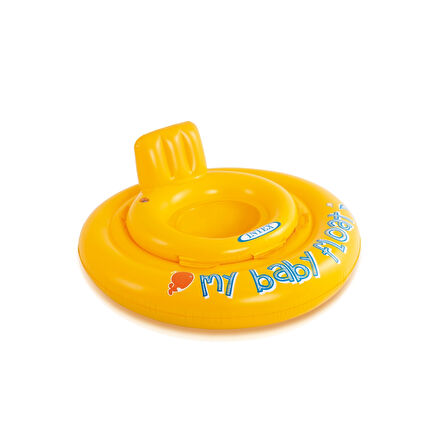 Kız Erkek Çocuk Oyuncak IBF56585 İntex Sarı Baby Float 70cm 6-12 Ay Kız Erkek Çocuk Oyuncak Eğitici