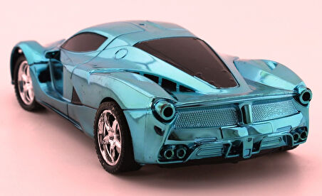 Kız Erkek Çocuk Oyuncak U.K. Pilli Turkuvaz Spor Araba Neon Hız Rt24 Kız Erkek Çocuk Oyuncak Eğitici