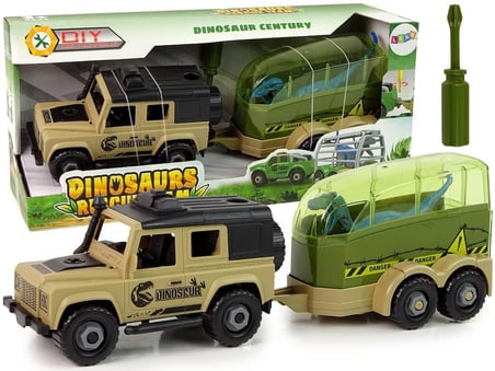 Kız Erkek Çocuk Oyuncak Sök Tak Dinozor Taşıyıcı Araç ve Karavan Kız Erkek Çocuk Oyuncak Eğitici Eğl