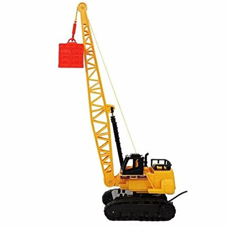 Kız Erkek Çocuk Oyuncak Kablo Kumandalı Paletli Vinç Kız Erkek Çocuk Oyuncak Eğitici Eğlenceli Oyunc