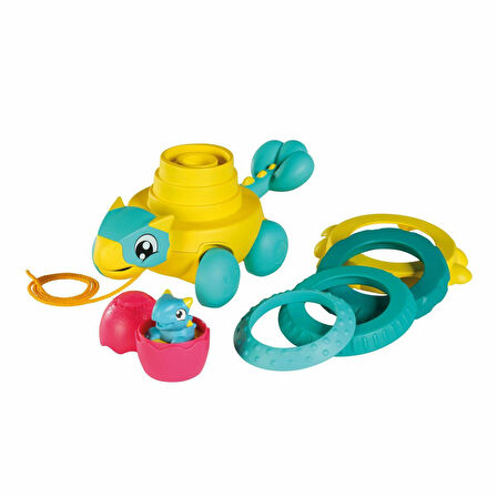 Kız Erkek Çocuk Oyuncak 73410 Tomy Toomies Diz ve Çek Anki +12 ay Kız Erkek Çocuk Oyuncak Eğitici Eğ