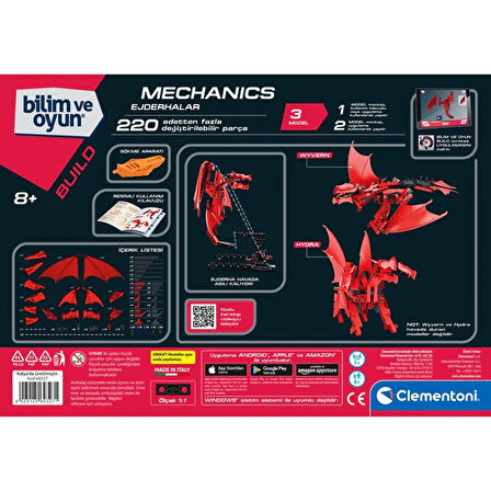 Kız Erkek Çocuk Oyuncak 75065TR Mekanik Laboratuvarı - Uçan Ejderha +8 yaş Kız Erkek Çocuk Oyuncak E