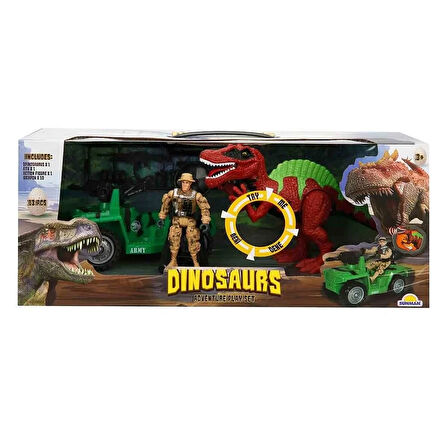 Kız Erkek Çocuk Oyuncak Dinosaurs Dinozor Yakalayıcı Oyun Seti 13 Parça Kız Erkek Çocuk Oyuncak Eğit