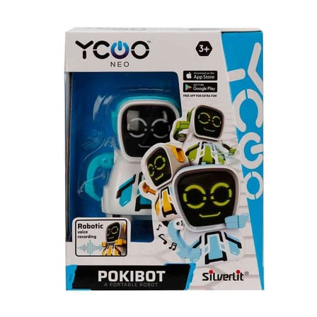 Kız Erkek Çocuk Oyuncak Silverlit Pokibot Robot - SIL/88043 Kız Erkek Çocuk Oyuncak Eğitici Eğlencel
