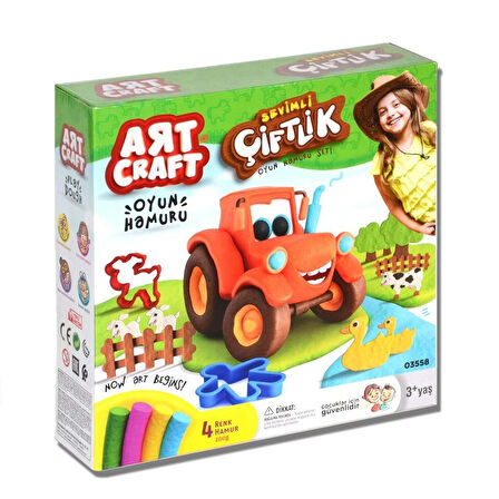 Kız Erkek Çocuk Oyuncak Dede Çiftlik Oyun Hamuru Seti Kız Erkek Çocuk Oyuncak Eğitici Eğlenceli Oyun