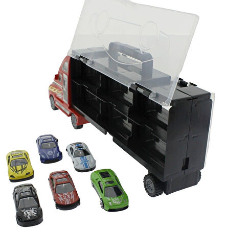 Kız Erkek Çocuk Oyuncak Taşınabilir Die Cast Metal Araçlı Kamyon Kız Erkek Çocuk Oyuncak Eğitici Eğl