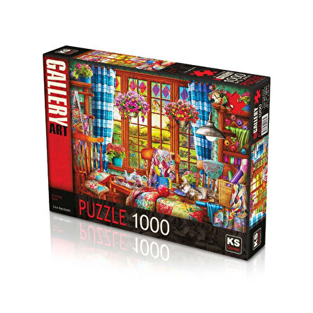 Kız Erkek Çocuk Oyuncak KS Stitching Room 1000 Parça Puzzle Kız Erkek Çocuk Oyuncak Eğitici Eğlencel
