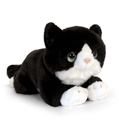 Kız Erkek Çocuk Oyuncak Peluş Siyah Kedi 25cm Kız Erkek Çocuk Oyuncak Eğitici Eğlenceli Oyuncak