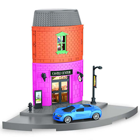 Kız Erkek Çocuk Oyuncak Şehrin Blokları Yapboz Müze Seti - 768-5BR Kız Erkek Çocuk Oyuncak Eğitici E