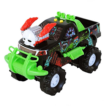 Kız Erkek Çocuk Oyuncak Dread Challanger Işıklı Sesli Pilli Jeep Kız Erkek Çocuk Oyuncak Eğitici Eğl