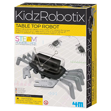 Kız Erkek Çocuk Oyuncak 4M Masa Üstü Robot Kiti Kız Erkek Çocuk Oyuncak Eğitici Eğlenceli Oyuncak