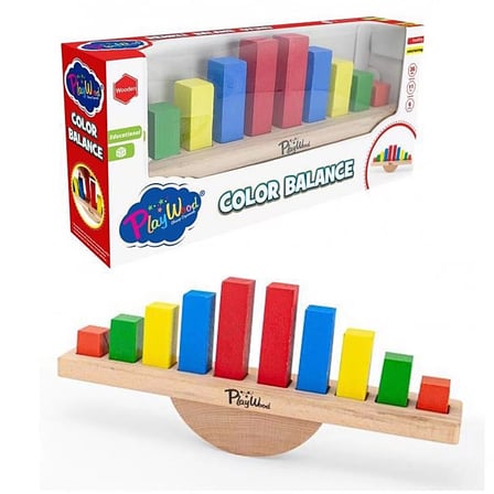Kız Erkek Çocuk Oyuncak Playwood Ahşap Renkli Balans Oyunu Kız Erkek Çocuk Oyuncak Eğitici Eğlenceli