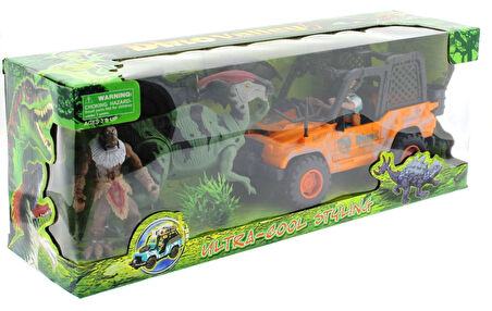 Kız Erkek Çocuk Oyuncak Dinozor Avcısı Jeepli Oyun Seti Kız Erkek Çocuk Oyuncak Eğitici Eğlenceli Oy