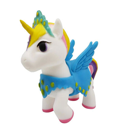 Kız Erkek Çocuk Oyuncak Dress Your Pony Mini Figür Kız Erkek Çocuk Oyuncak Eğitici Eğlenceli Oyuncak