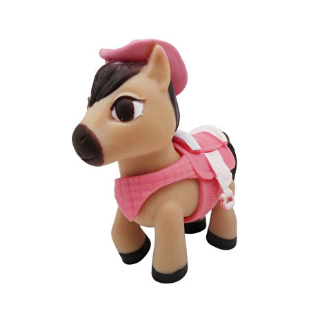 Kız Erkek Çocuk Oyuncak Dress Your Pony Mini Figür Kız Erkek Çocuk Oyuncak Eğitici Eğlenceli Oyuncak