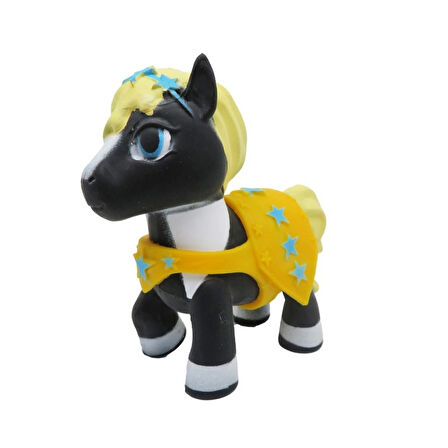 Kız Erkek Çocuk Oyuncak Dress Your Pony Mini Figür Kız Erkek Çocuk Oyuncak Eğitici Eğlenceli Oyuncak