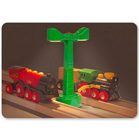 Kız Erkek Çocuk Oyuncak Brio Yol Işığı 33836 Kız Erkek Çocuk Oyuncak Eğitici Eğlenceli Oyuncak