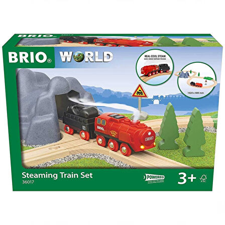 Kız Erkek Çocuk Oyuncak Brio Buharlı Tren Seti 36017 Kız Erkek Çocuk Oyuncak Eğitici Eğlenceli Oyunc