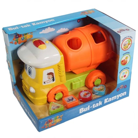 Kız Erkek Çocuk Oyuncak Cute Truck Bultak Kamyon Kız Erkek Çocuk Oyuncak Eğitici Eğlenceli Oyuncak