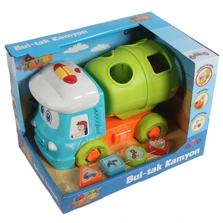 Kız Erkek Çocuk Oyuncak Cute Truck Bultak Kamyon Kız Erkek Çocuk Oyuncak Eğitici Eğlenceli Oyuncak
