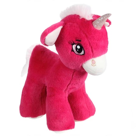 Kız Erkek Çocuk Oyuncak Uyku Arkadaşı Peluş Pony Pembe 45cm Kız Erkek Çocuk Oyuncak Eğitici Eğlencel