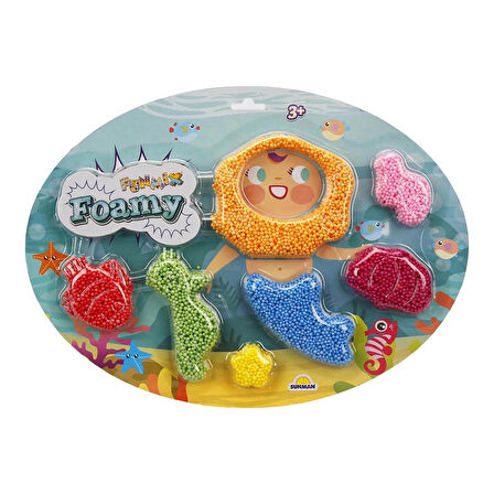 Kız Erkek Çocuk Oyuncak Funmix Foamy Renkli Dünyalar Slime - 1adet Stokta Olan Gönderilir Kız Erkek