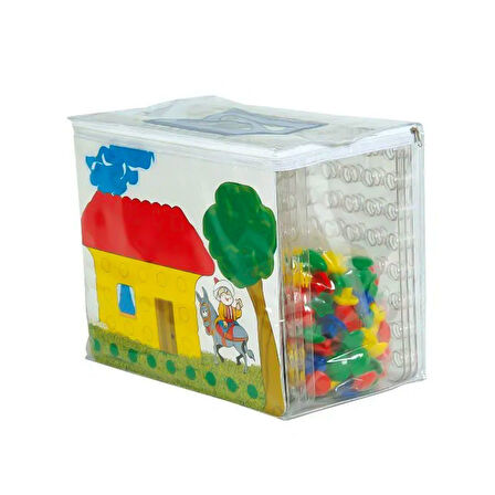 Kız Erkek Çocuk Oyuncak 0389 Sihirli Düğmeler 6'lı Paket -Akçiçek Kız Erkek Çocuk Oyuncak Eğitici Eğ