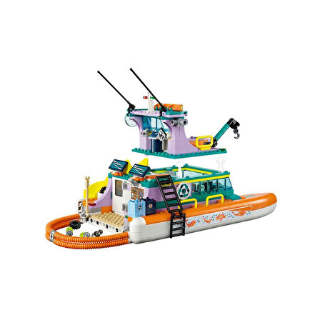 Kız Erkek Çocuk Oyuncak 41734 LEGO® Friends - Kurtarma Teknesi 717 parça +7 yaş Kız Erkek Çocuk Oyun
