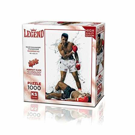 Kız Erkek Çocuk Oyuncak 20724 Muhammed Ali 1000 Parça Puzzle Kız Erkek Çocuk Oyuncak Eğitici Eğlence
