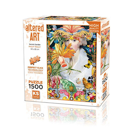 Kız Erkek Çocuk Oyuncak 22028 Secret Garden 1500 Parça Puzzle Kız Erkek Çocuk Oyuncak Eğitici Eğlenc