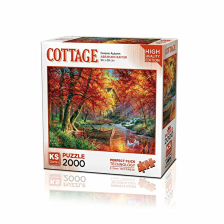 Kız Erkek Çocuk Oyuncak 22514 Forever Autumn 2000 Parça Puzzle -KS Kız Erkek Çocuk Oyuncak Eğitici E