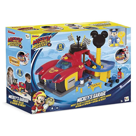 Kız Erkek Çocuk Oyuncak Mickey Roadster Racers Garaj Set Kız Erkek Çocuk Oyuncak Eğitici Eğlenceli O