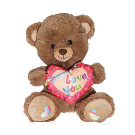 Kız Erkek Çocuk Oyuncak PJH2324 Peluş Kalpli Ayı Love You 30cm -Vardem Kız Erkek Çocuk Oyuncak Eğiti