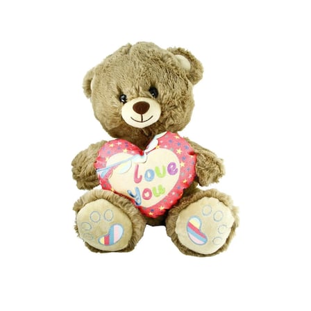 Kız Erkek Çocuk Oyuncak PJH2324 Peluş Kalpli Ayı Love You 30cm -Vardem Kız Erkek Çocuk Oyuncak Eğiti