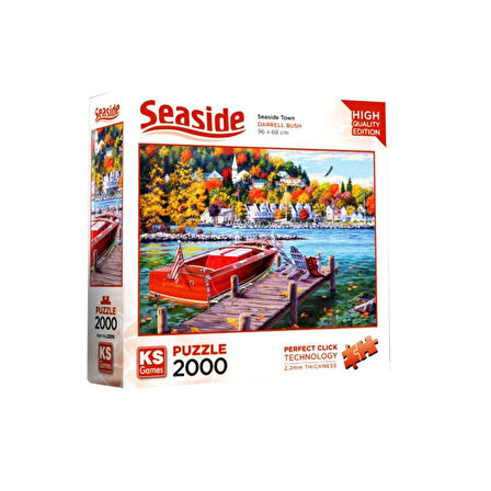 Kız Erkek Çocuk Oyuncak 22519 Fish Creek 2000 Parça Puzzle Kız Erkek Çocuk Oyuncak Eğitici Eğlenceli
